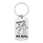 Father’s day keyring son and father