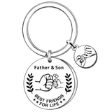 Father’s day keyring son and father