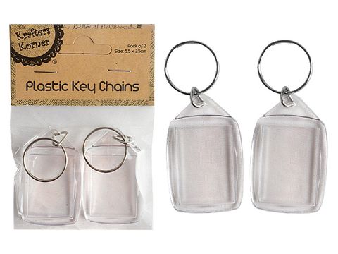 PLA RECTANGLE KEY CHAINS/2