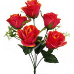 VALENTINES ROSE BOUQUET 36CM 6 COLORS AVAILABLE