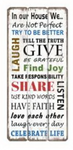 30*60*0.9CM Wooden Plaque with 6 available Theme