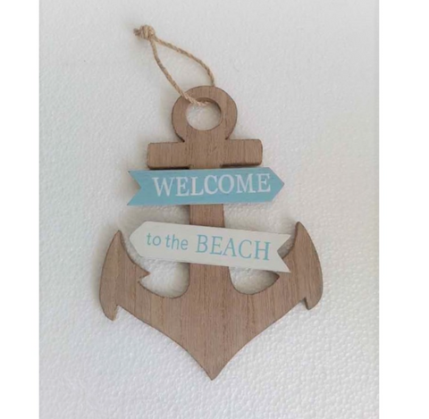 SEA-ANCHOR PLAQUE 17*23CM