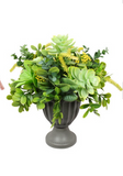 34CM SUCCULENT PLANT IN VASE 2 DESIGNS AVAILABLE