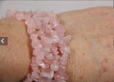 ROSE QUARTZ LOVE BRACELETS - $3.99 EACH
